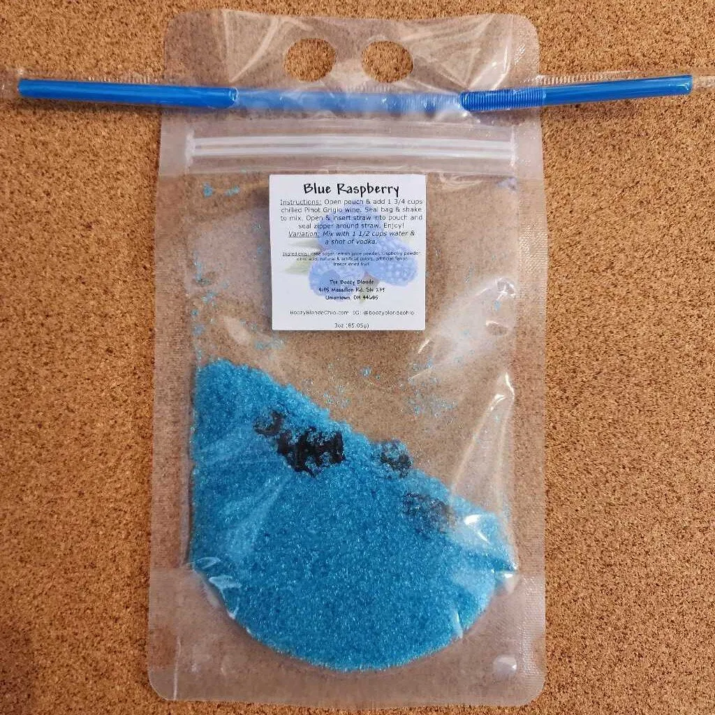 Adult Drink Pouch - Blue Raspberry