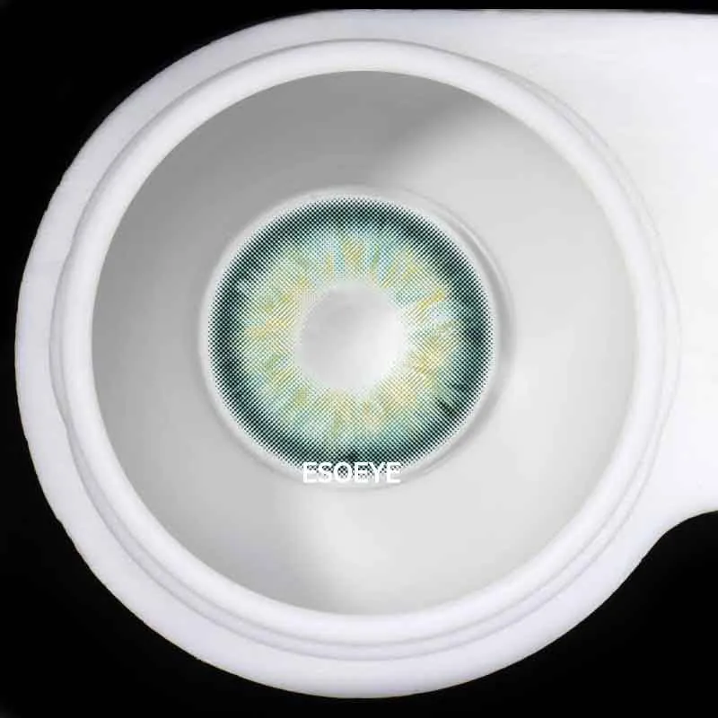 Aegean Sea Ⅱ Green Colored Contact Lenses Yearly