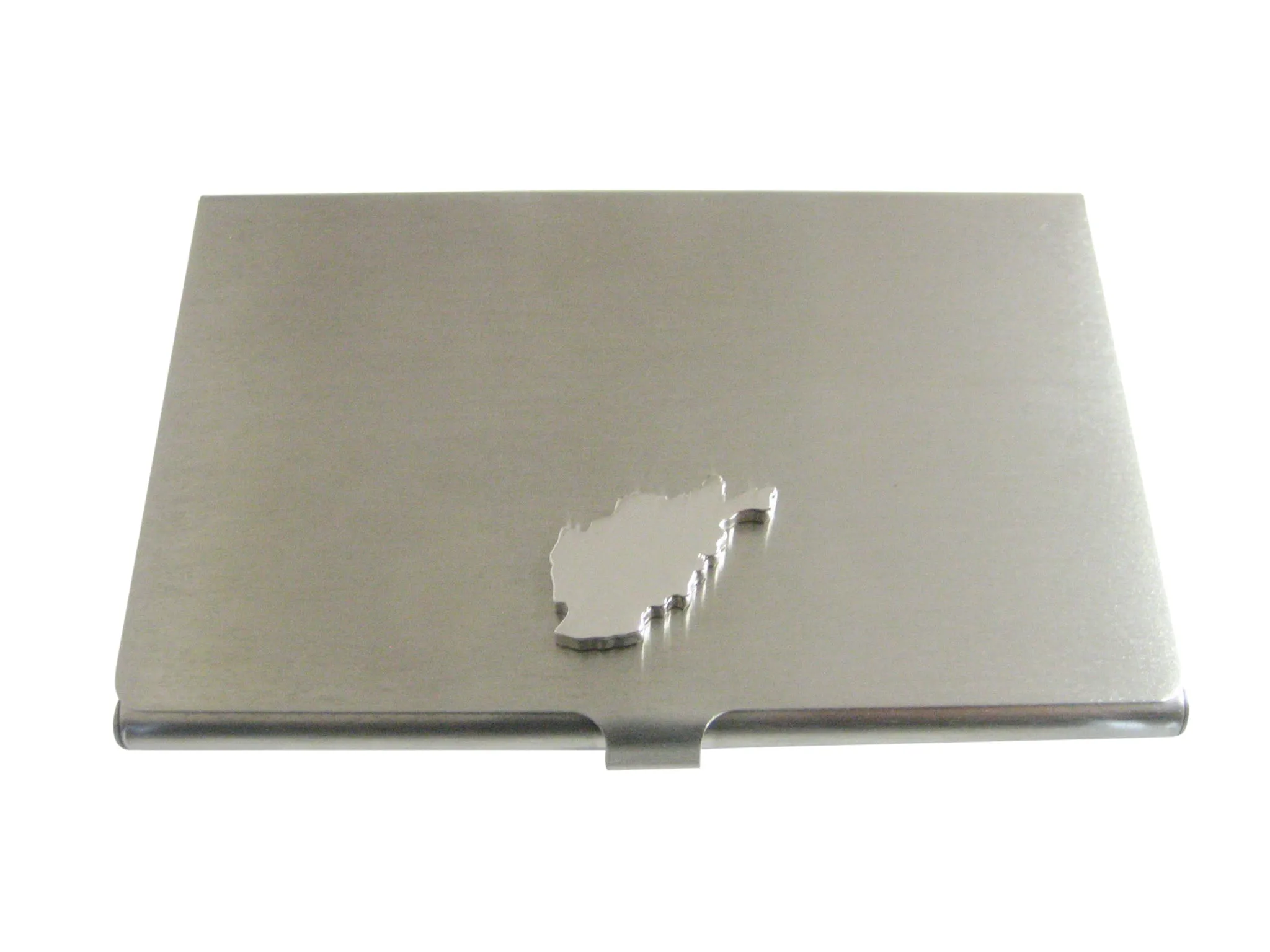 Afghanistan Map Shape Business Card Holder