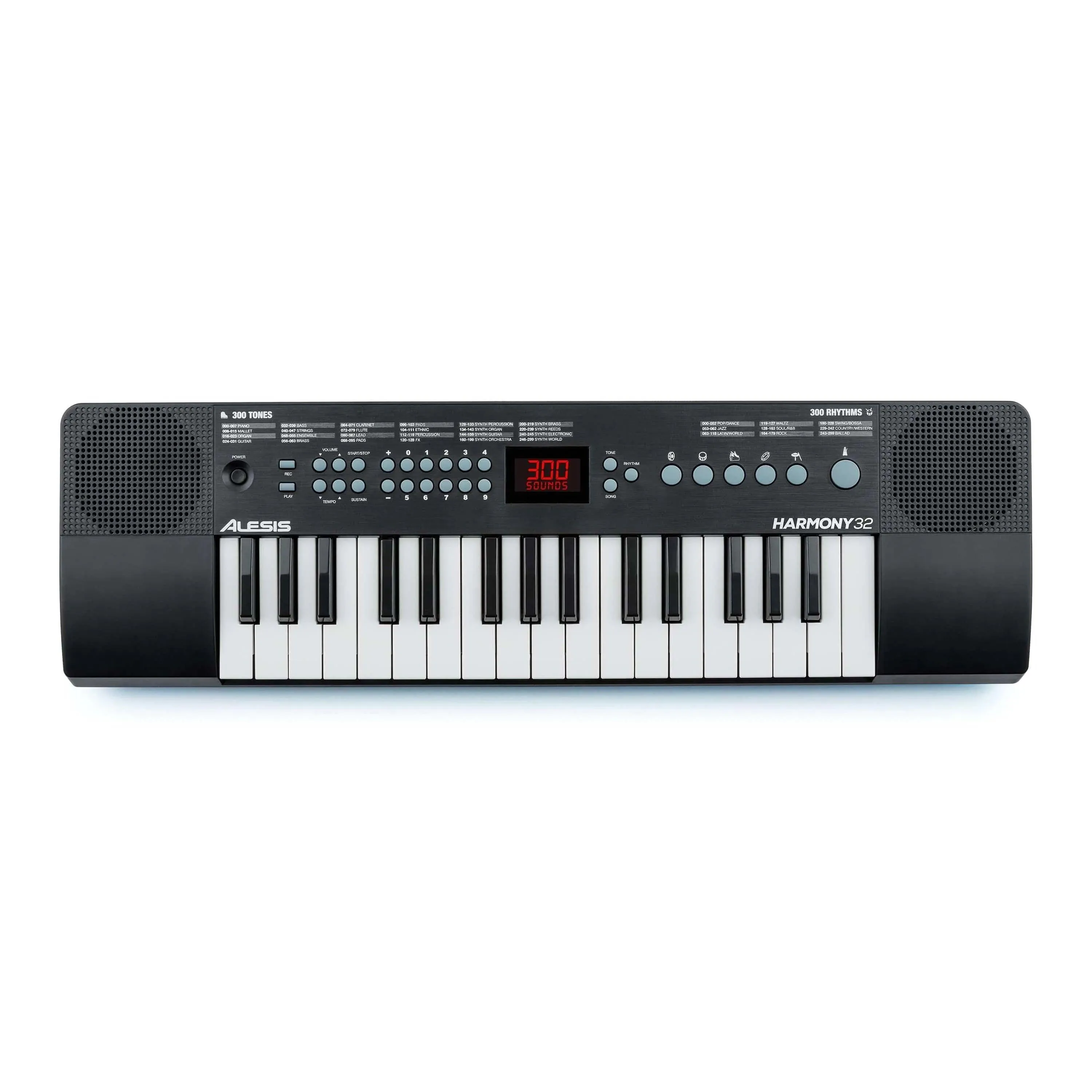 Alesis Harmony 32 Keys Electronic Portable Keyboard - Black