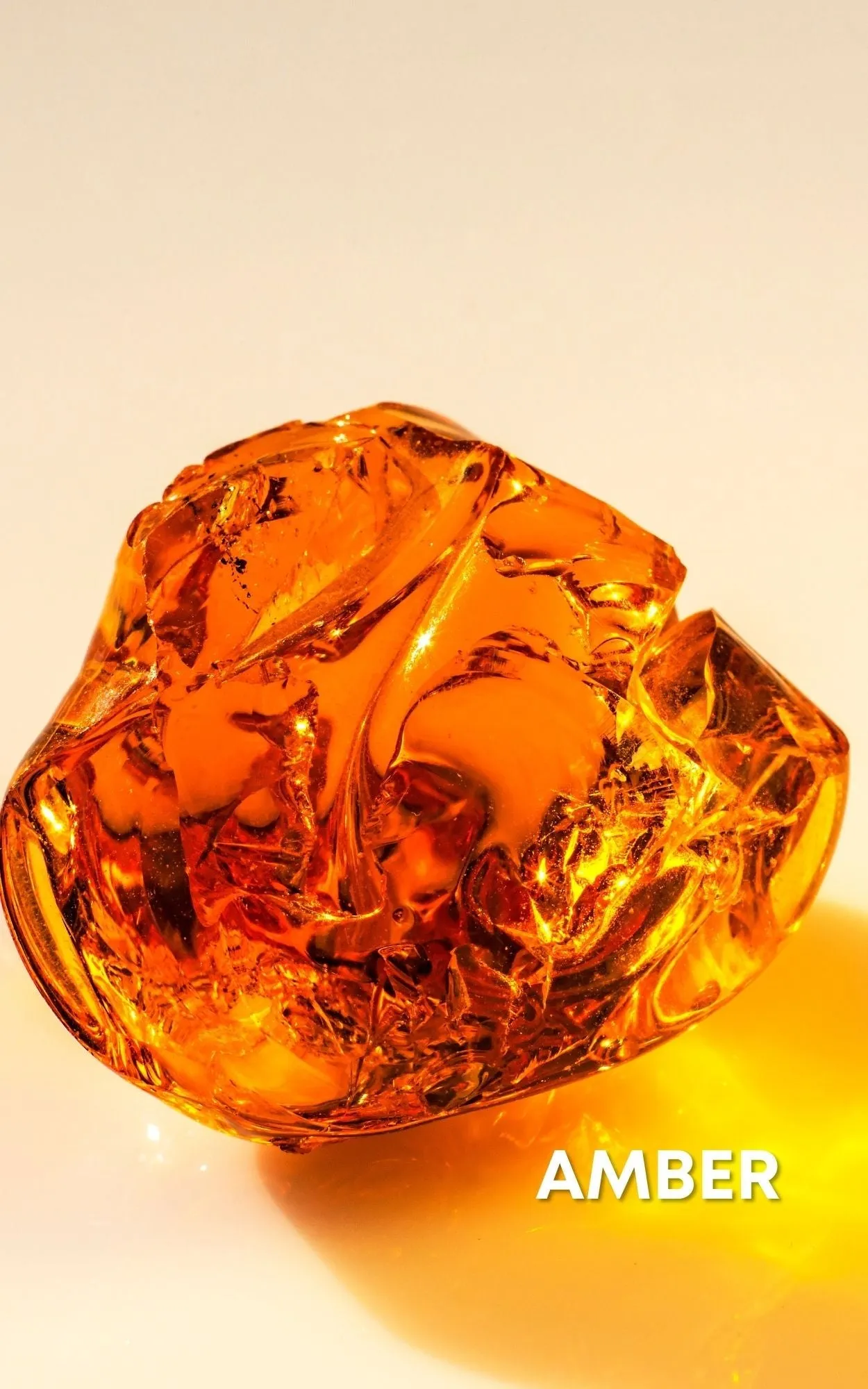 Amber & Carnelian Blend 1/4 oz Gemstone Perfume Oil Concentrate Roll-On by Sage