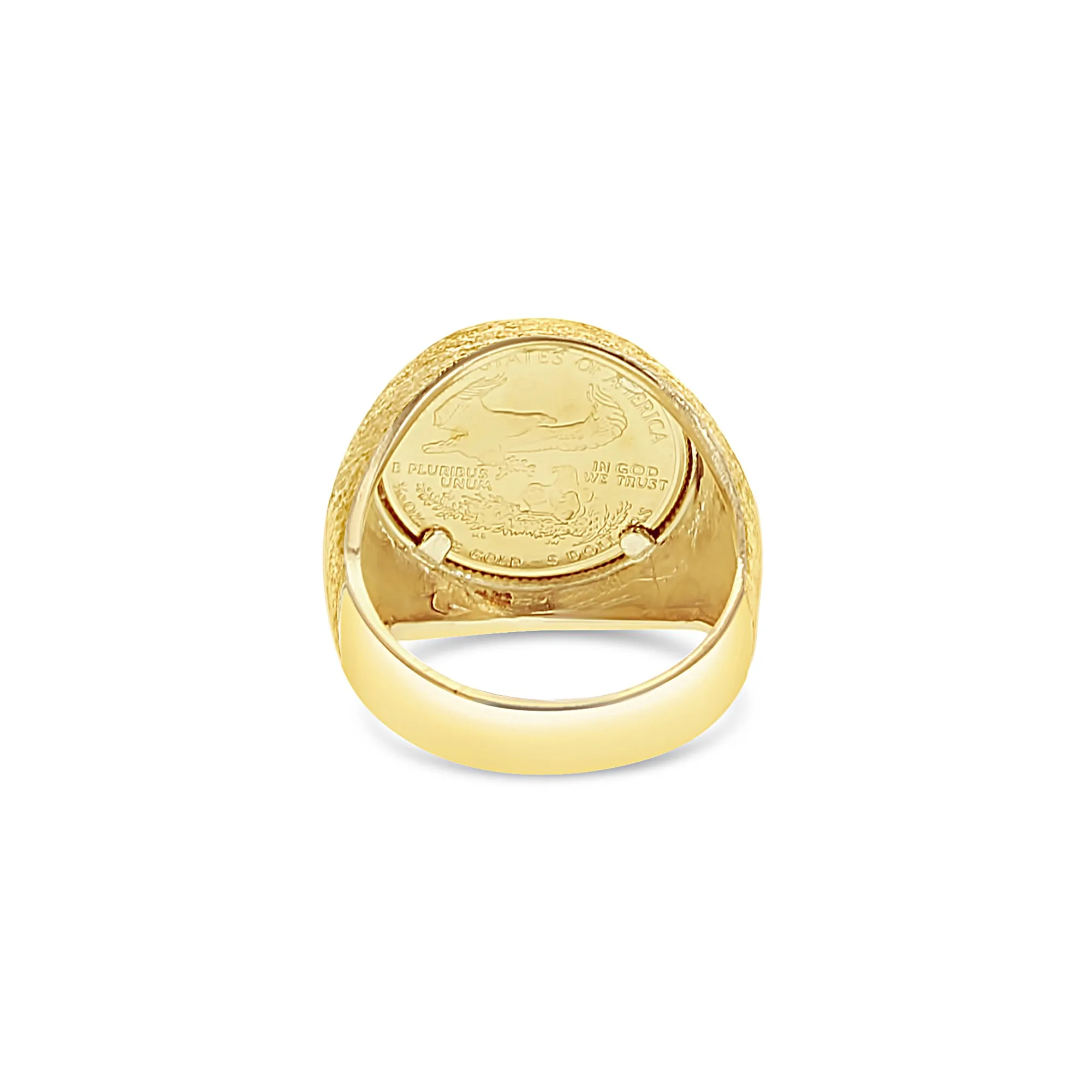 American Eagle 1/10OZ Lady Liberty Polished Ring