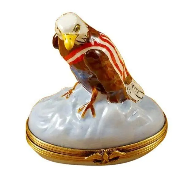 American Eagle limoges box