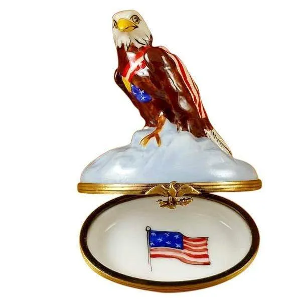 American Eagle limoges box