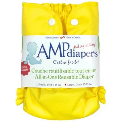 AMP Stay Dry All-in-One Diaper - Snap