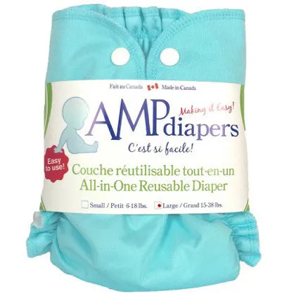 AMP Stay Dry All-in-One Diaper - Snap