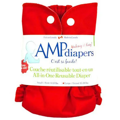 AMP Stay Dry All-in-One Diaper - Snap