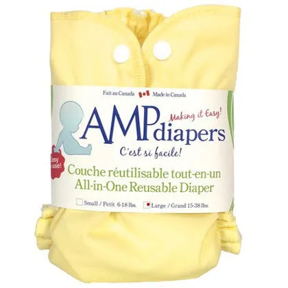 AMP Stay Dry All-in-One Diaper - Snap