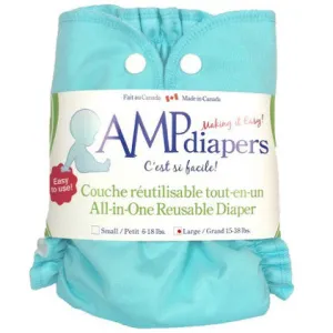 AMP Stay Dry All-in-One Diaper - Snap