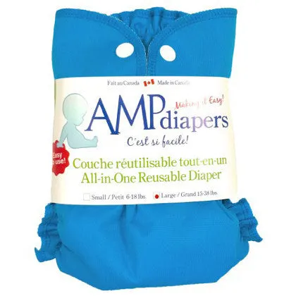 AMP Stay Dry All-in-One Diaper - Snap