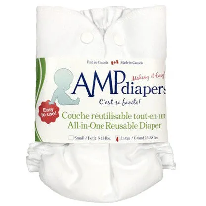 AMP Stay Dry All-in-One Diaper - Snap