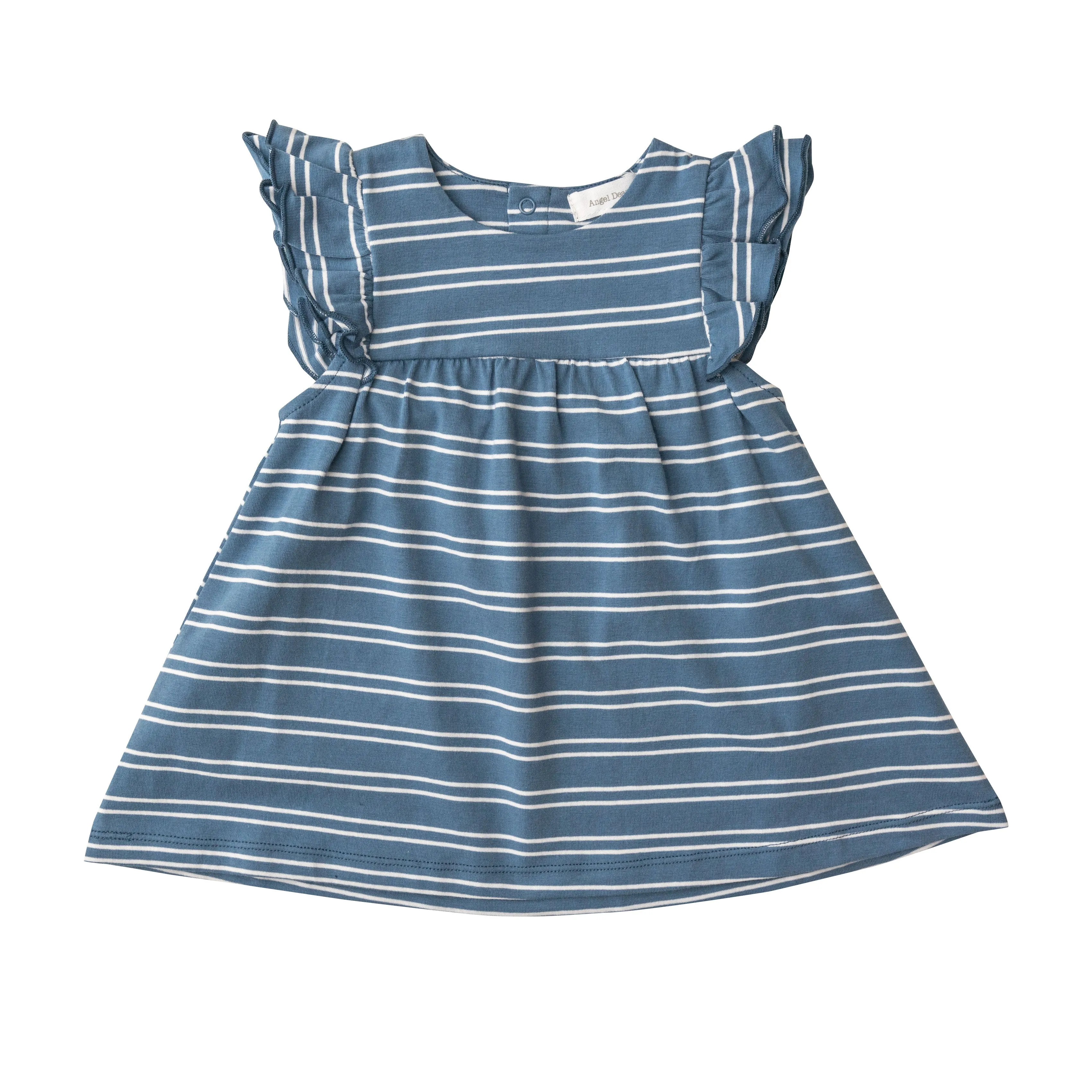 Angel Dear Blue Seahorse Stripe Dress