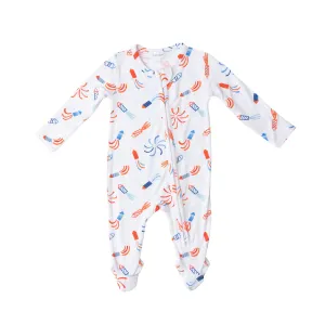 Angel Dear Firecrackers Footie with Zipper