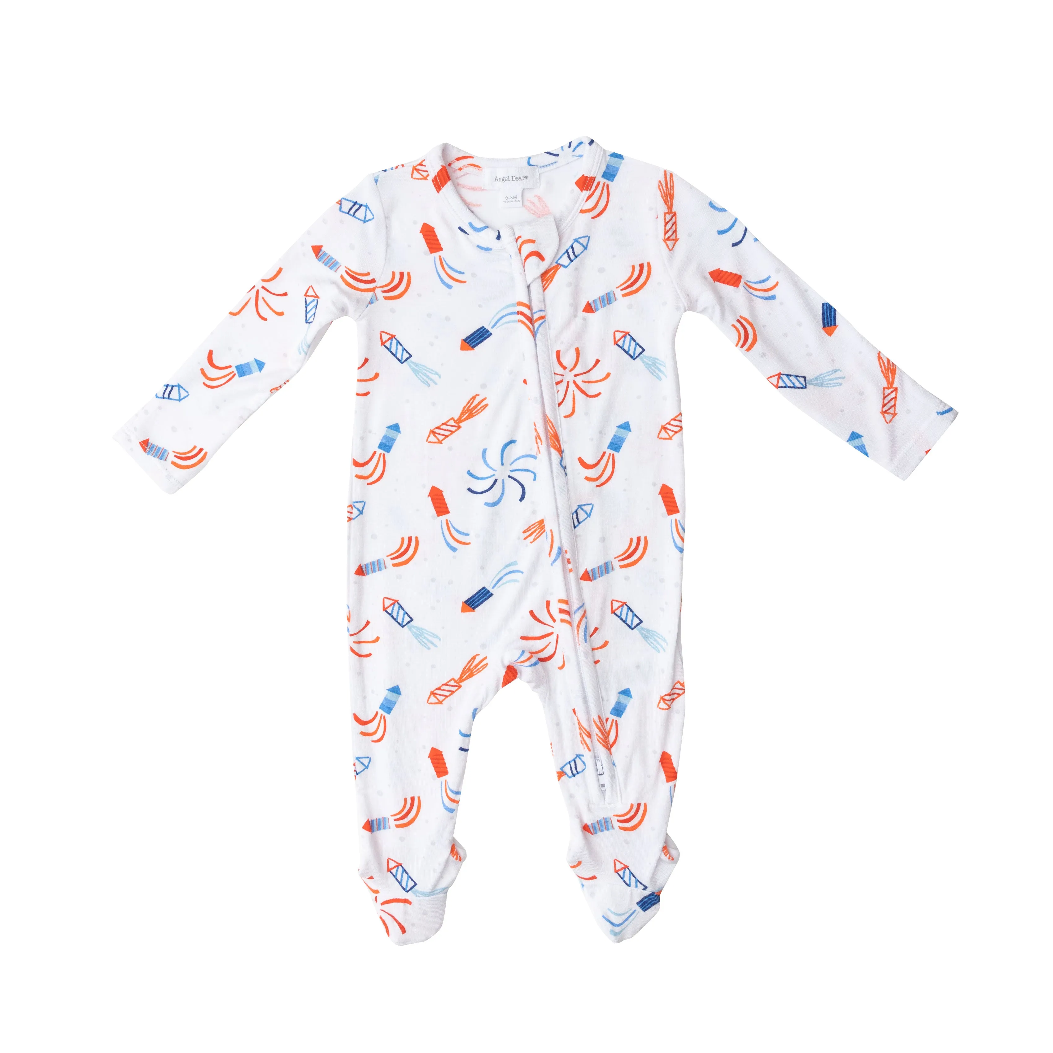 Angel Dear Firecrackers Footie with Zipper