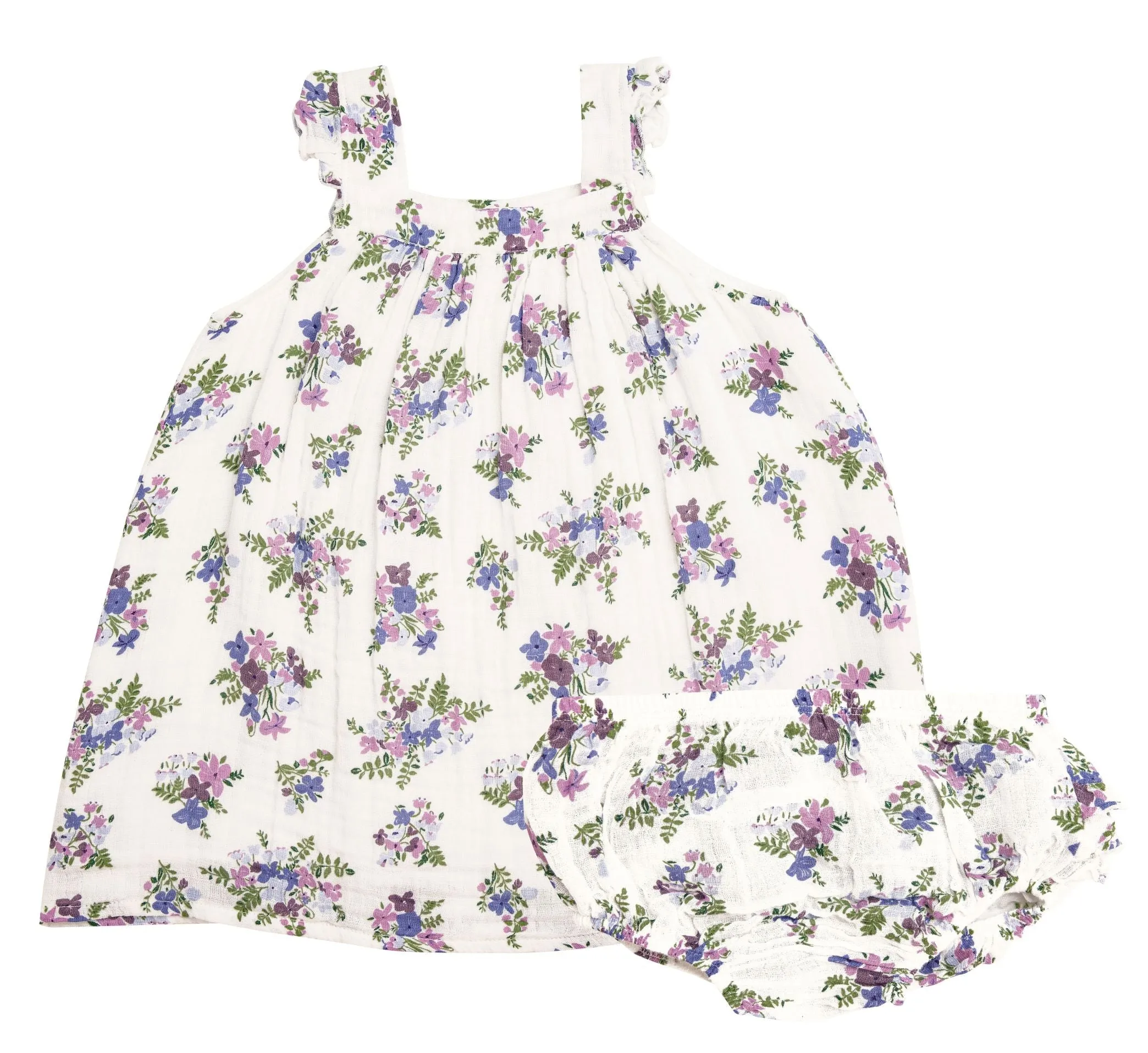 Angel Dear Lily of the Valley Muslin Sundress