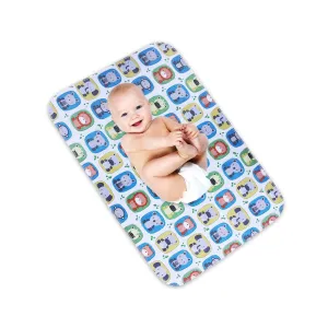 Animal Print Diaper Mat - 20 IN X 30 IN