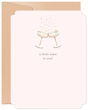 Anniversary Card -A Little Toast