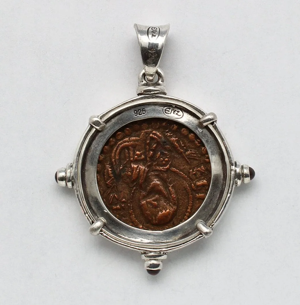 Anonymous Folles Class A Coin, Silver Pendant, ID14620