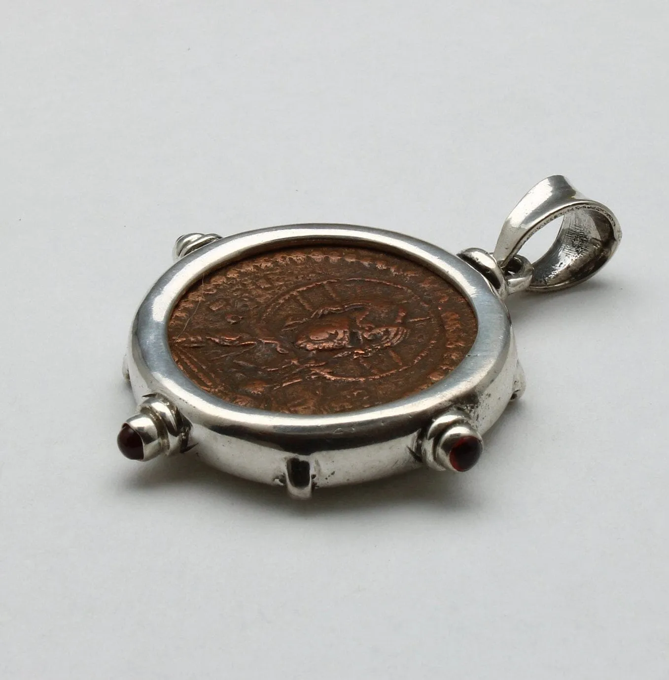 Anonymous Folles Class A Coin, Silver Pendant, ID14620
