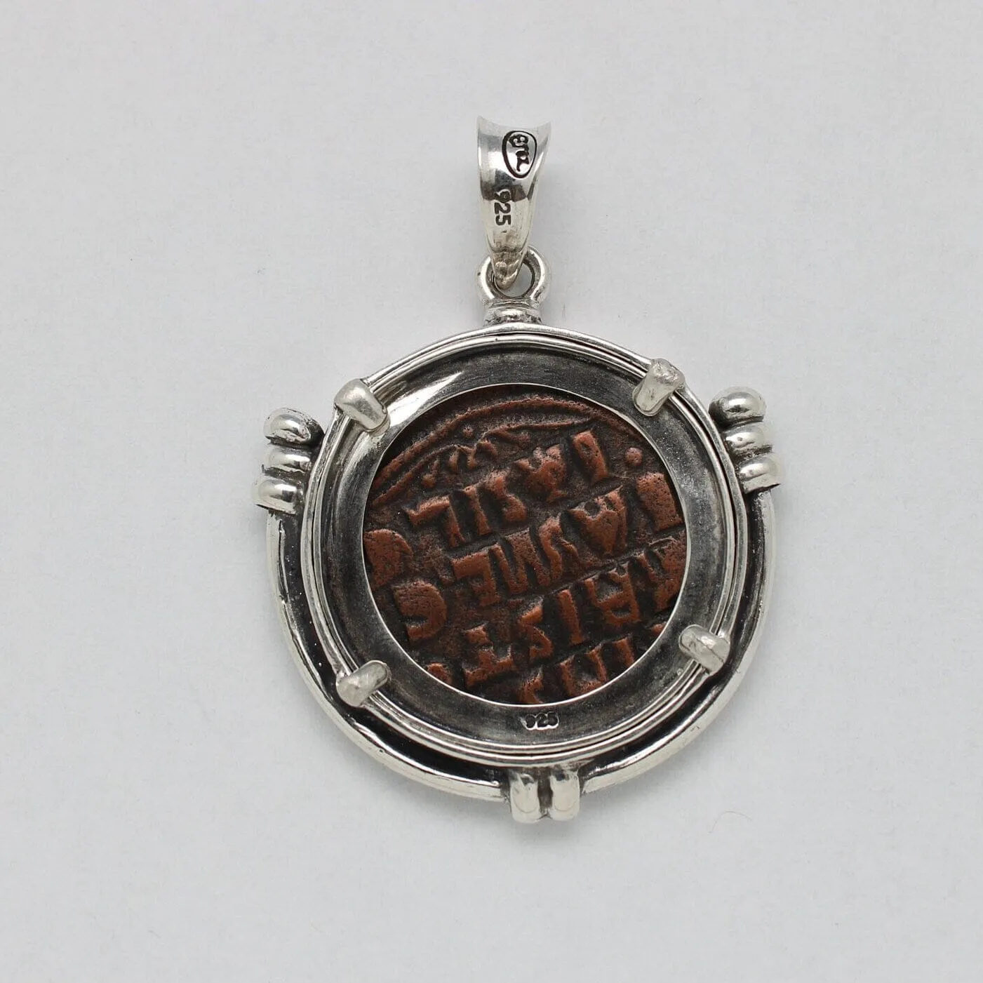 Anonymous Folles Class A Coin, Silver Pendant, ID14666