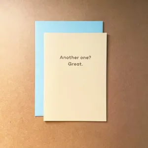 Another One? Great