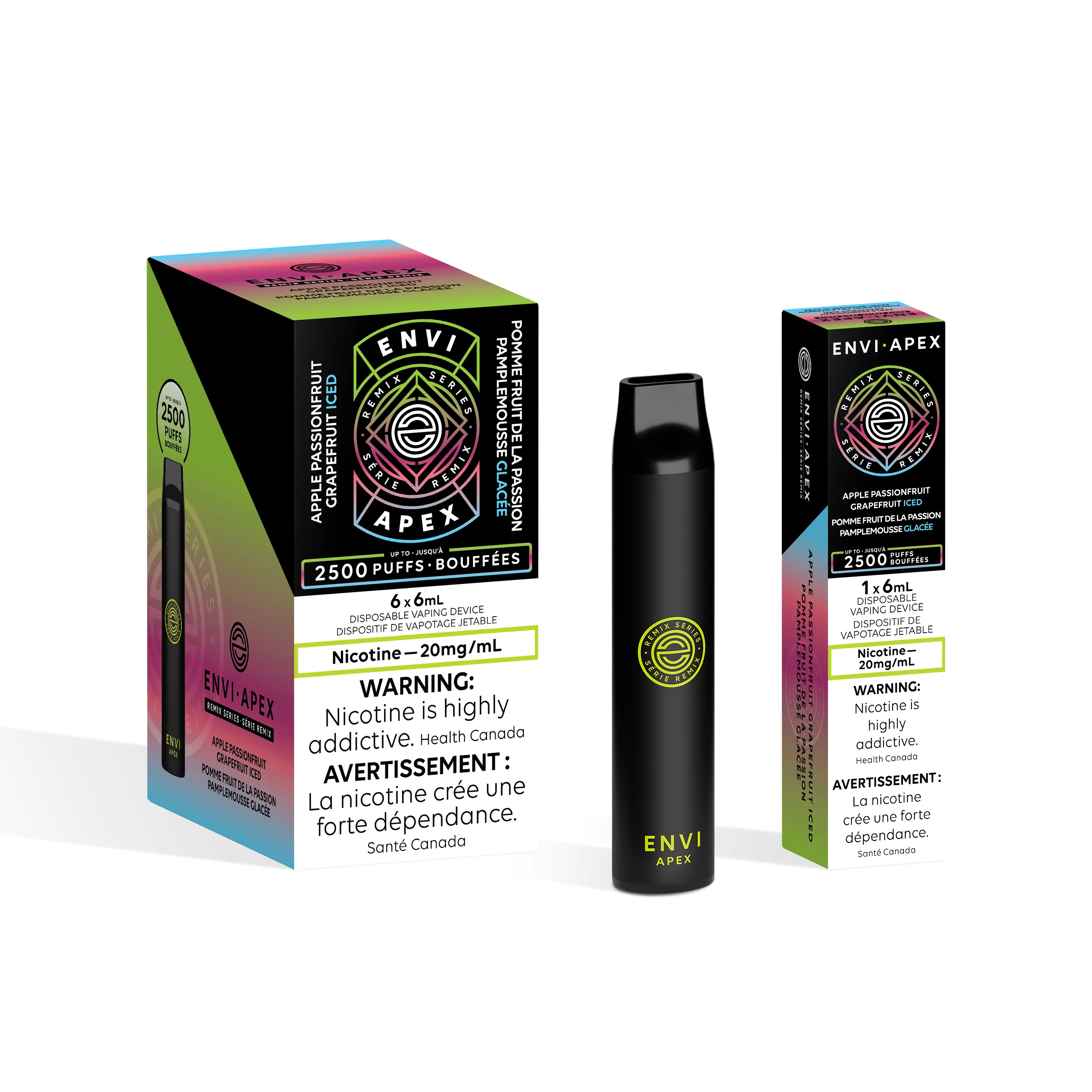 Apple Passionfruit Grapefruit Ice - Envi Apex 2500