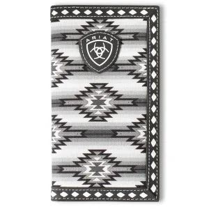 Ariat Black Southwest Diamond Lacing Rodeo Wallet