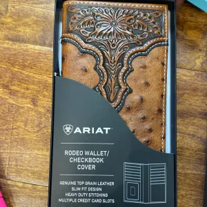 ARIAT RODEO WALLET/CHECKBOOK COVER