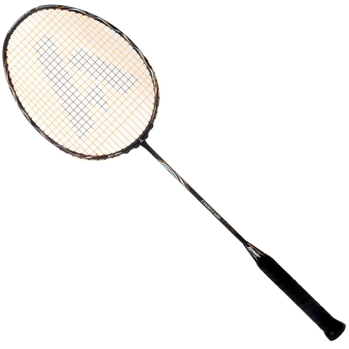 Ashaway Phantom Helix Badminton Racket - Black Gold