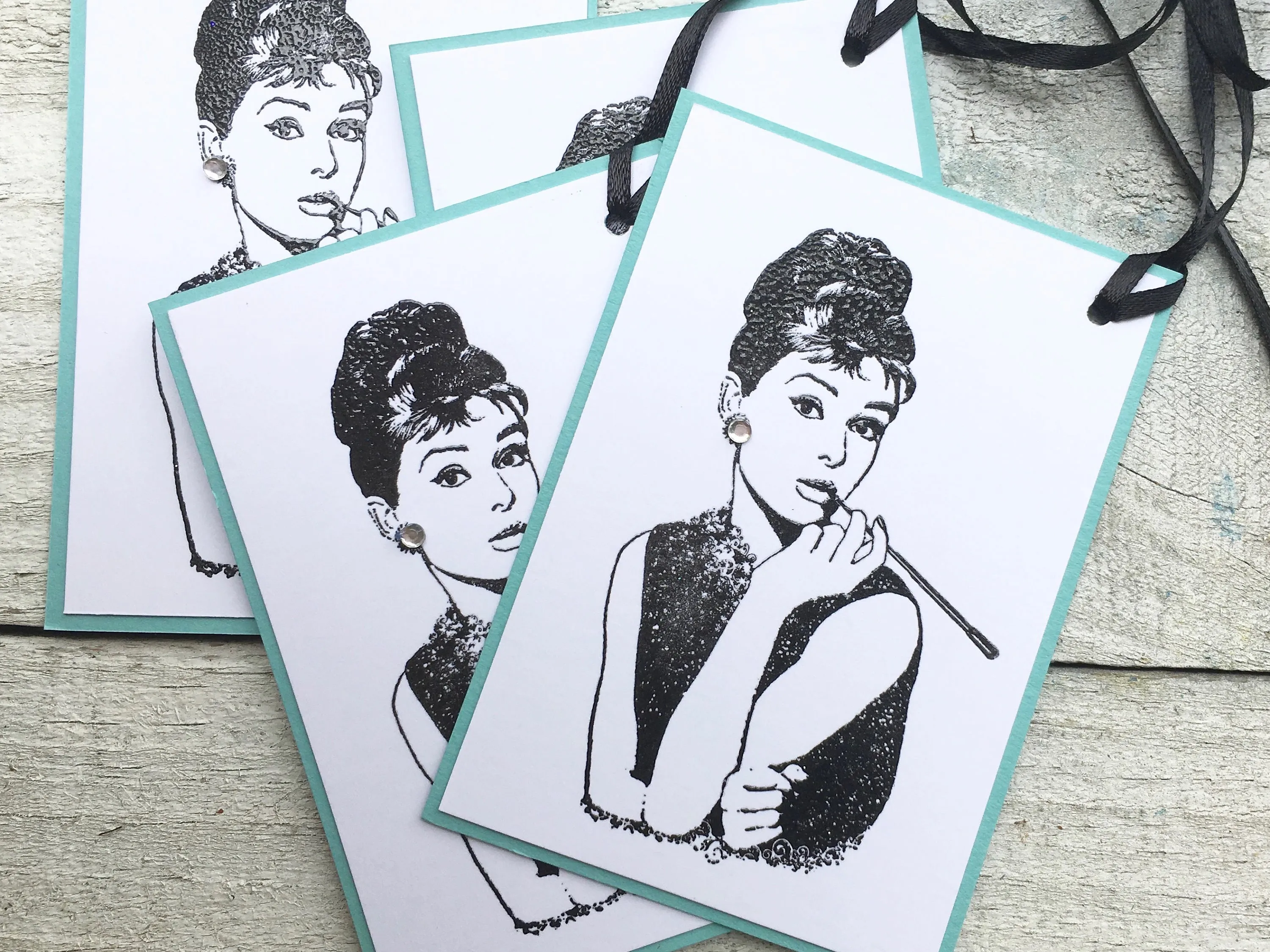 Audrey Hepburn Gift Tags