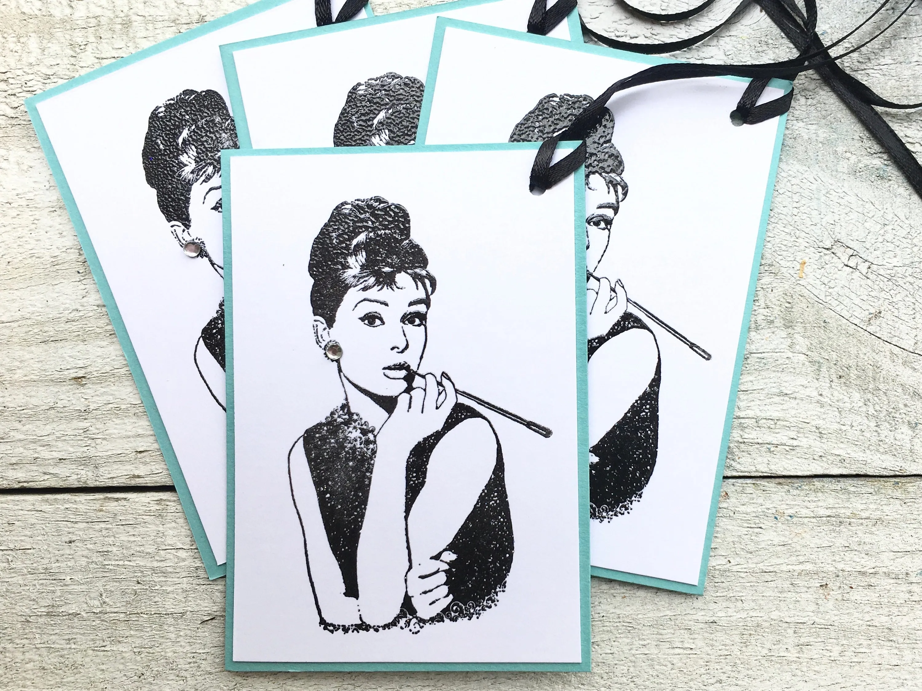Audrey Hepburn Gift Tags