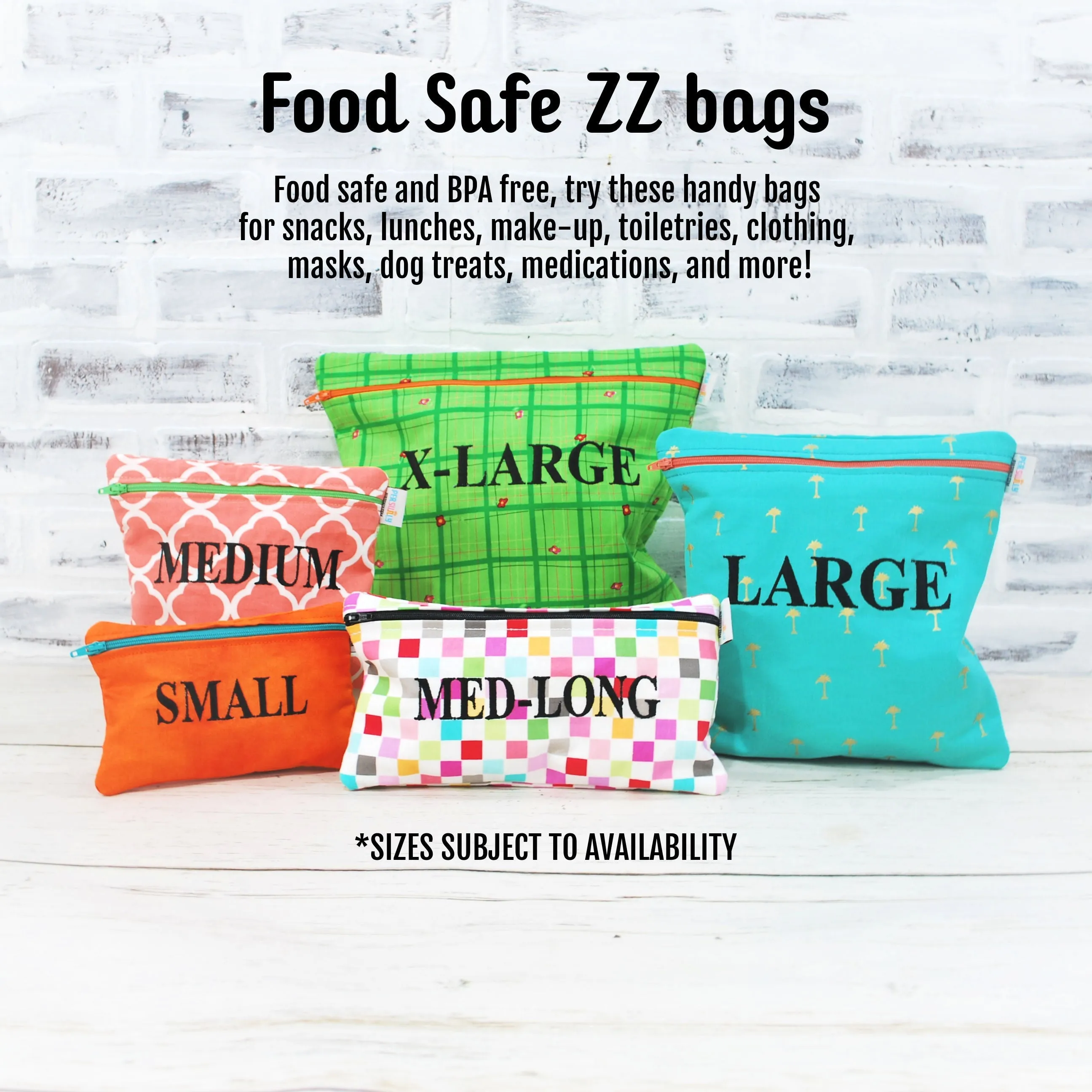 Autumn Dots Personalized Reusable Food Bag