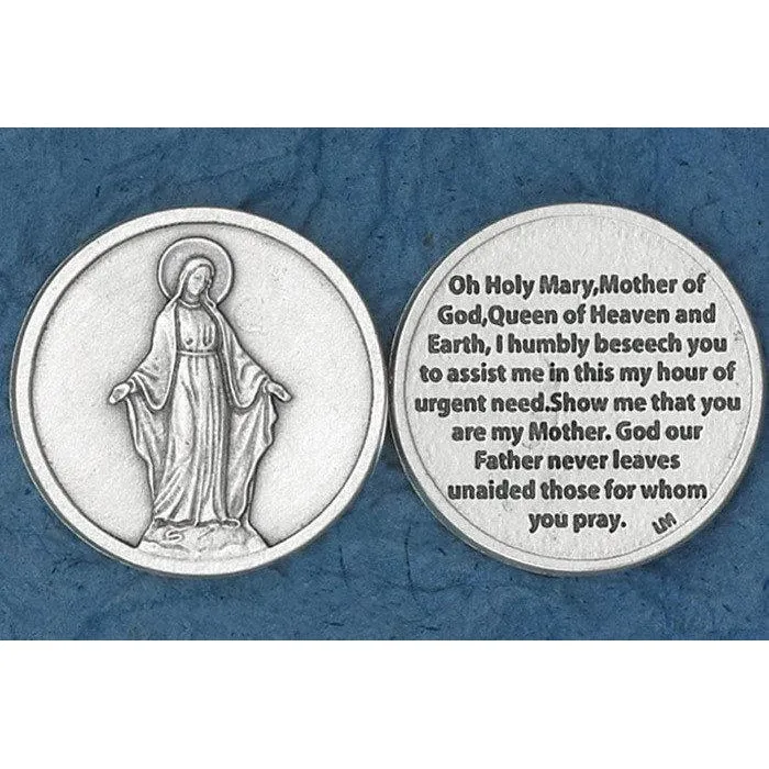Ave Maria Italian Pocket Token Coin