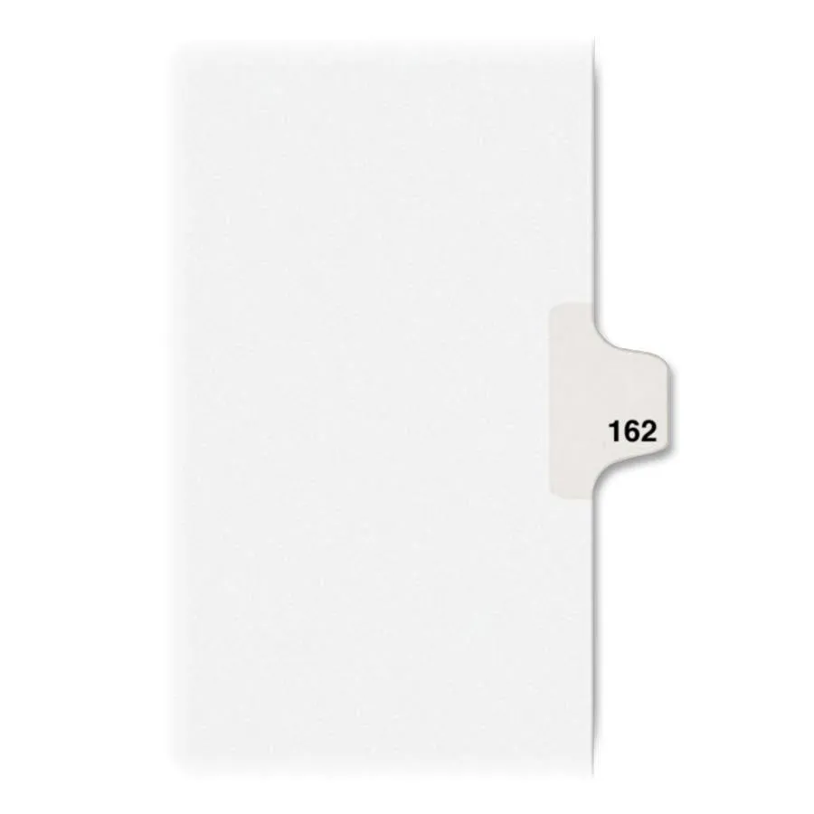 Avery® Individual Legal Dividers Avery® Style, Letter Size, Side Tab #162 (82378)