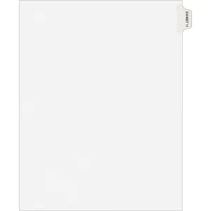 Avery® Individual Legal Dividers Avery® Style, Letter Size, Side Tab EXHIBIT 11 (82331)
