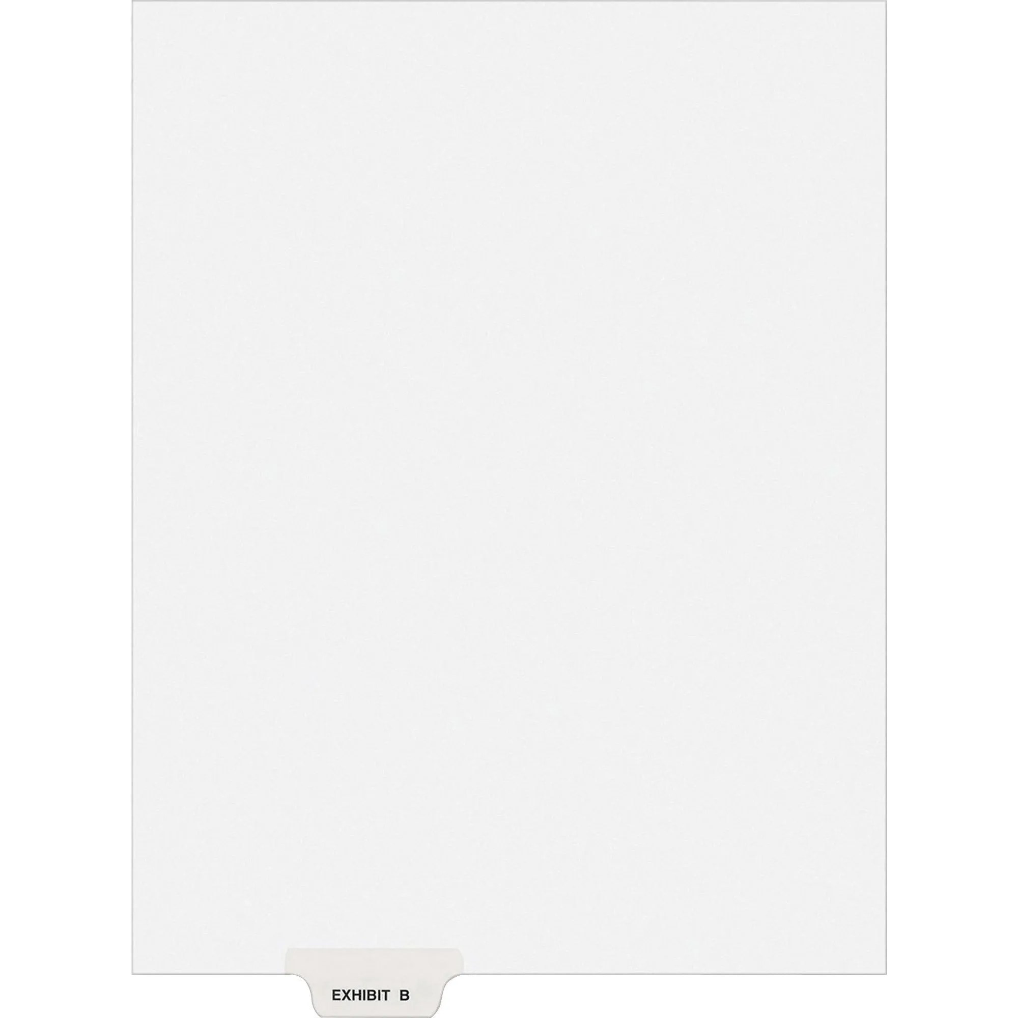 Avery® Individual Legal Exhibit Dividers - Avery Style - Unpunched