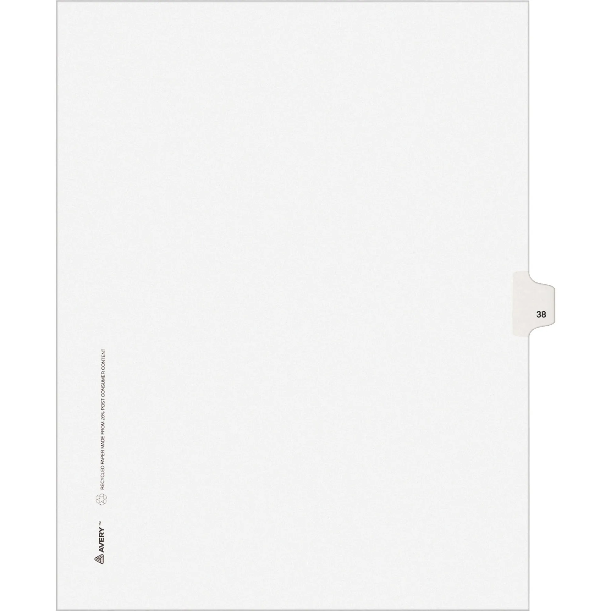 Avery® Individual Legal Exhibit Dividers - Avery Style