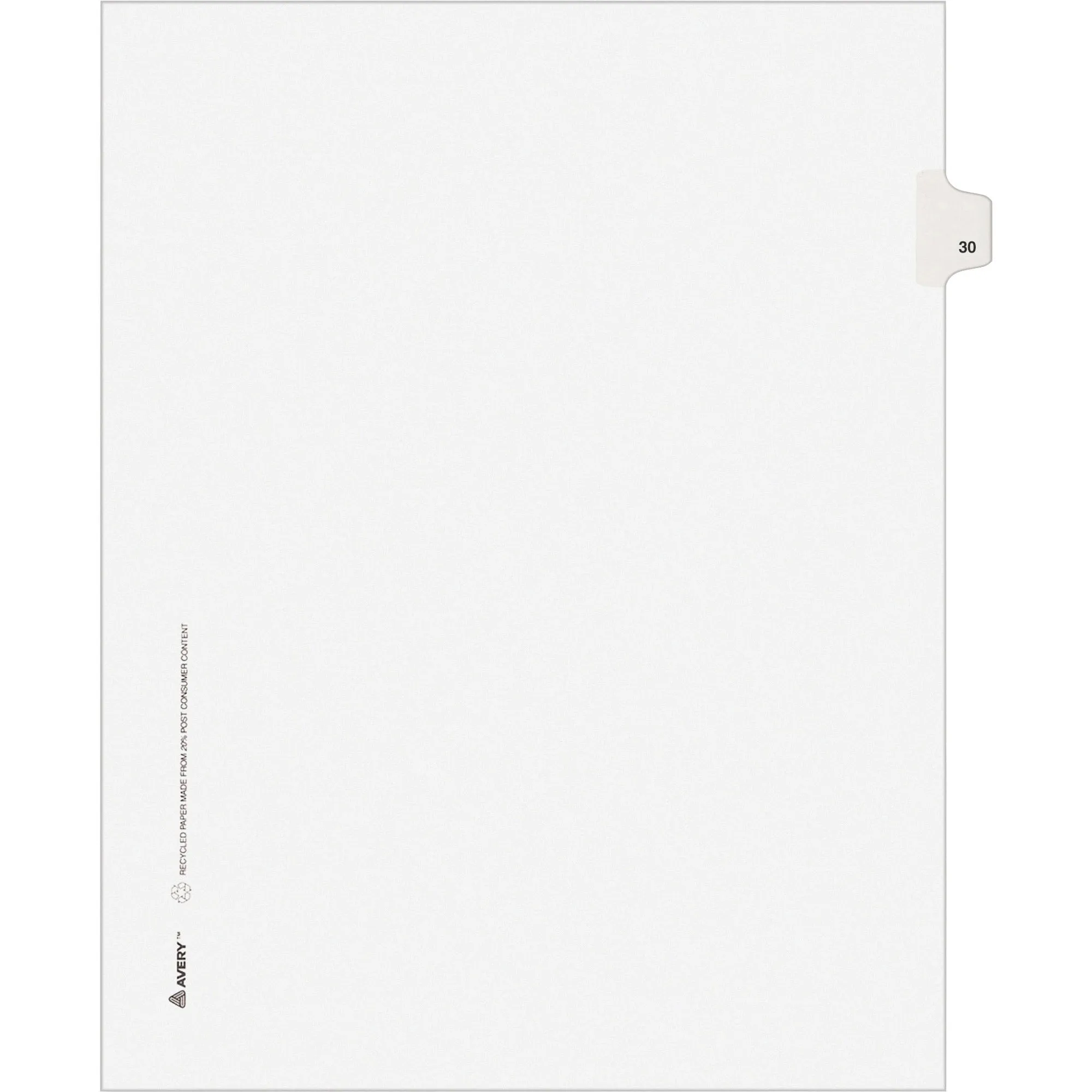 Avery® Individual Legal Exhibit Dividers - Avery Style