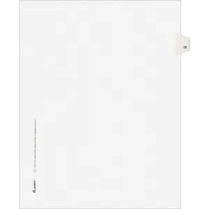 Avery® Individual Legal Exhibit Dividers - Avery Style