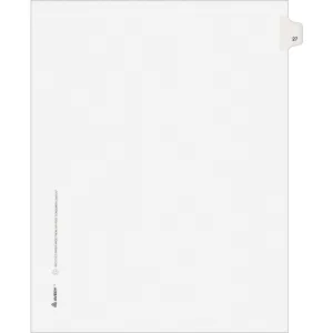 Avery® Individual Legal Exhibit Dividers - Avery Style