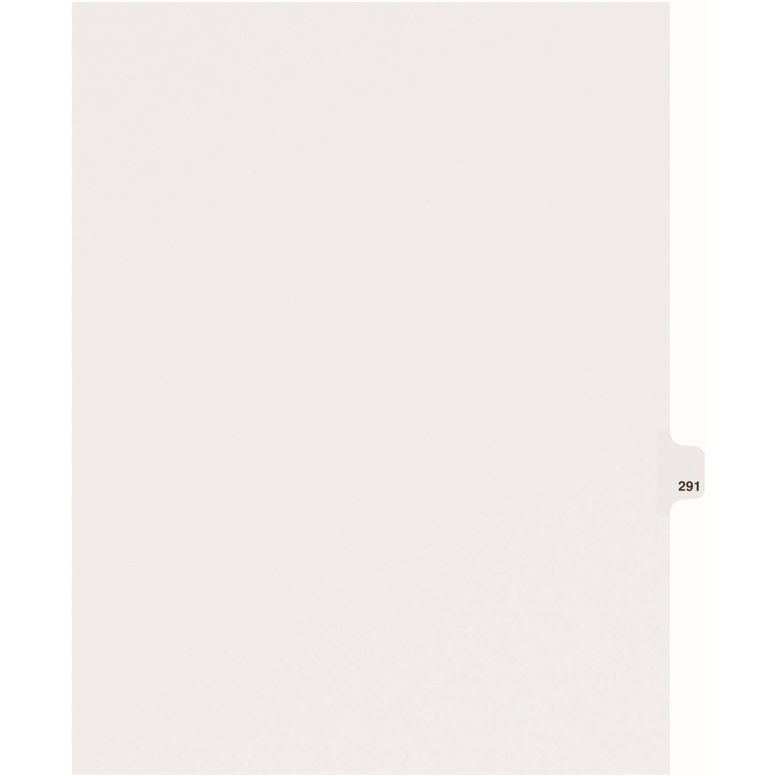 Avery® Side Tab Individual Legal Dividers