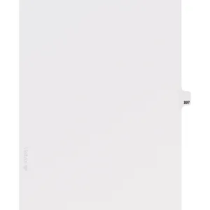 Avery® Side Tab Individual Legal Dividers