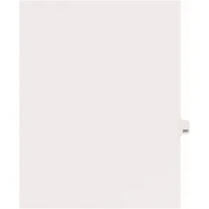 Avery® Side Tab Individual Legal Dividers