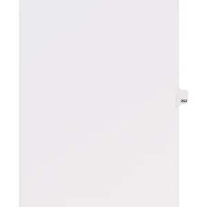 Avery® Side Tab Individual Legal Dividers