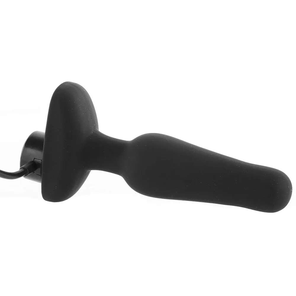b-Vibe Novice Rechargeable Remote-Controlled Vibrating Silicone Anal Plug Black