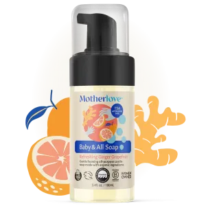 Baby & All Soap - Refreshing Ginger Grapefruit