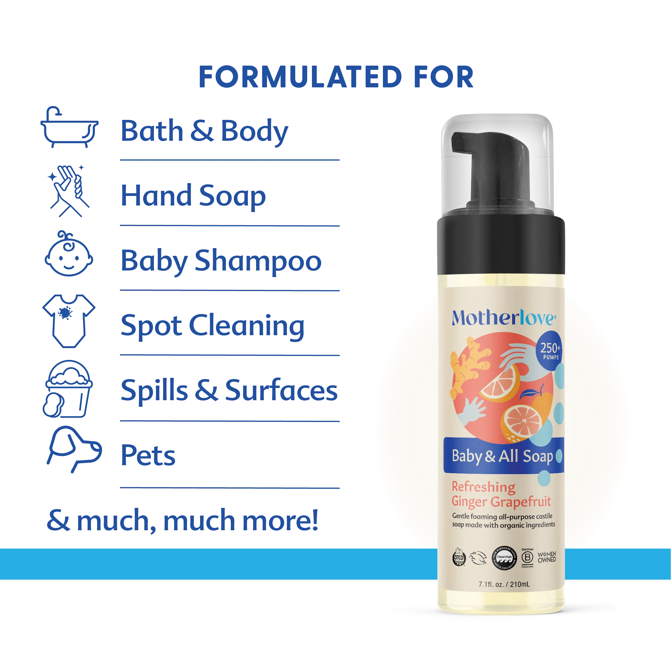 Baby & All Soap - Refreshing Ginger Grapefruit