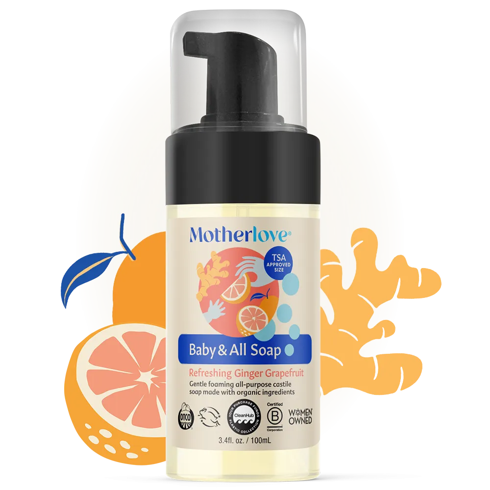 Baby & All Soap - Refreshing Ginger Grapefruit