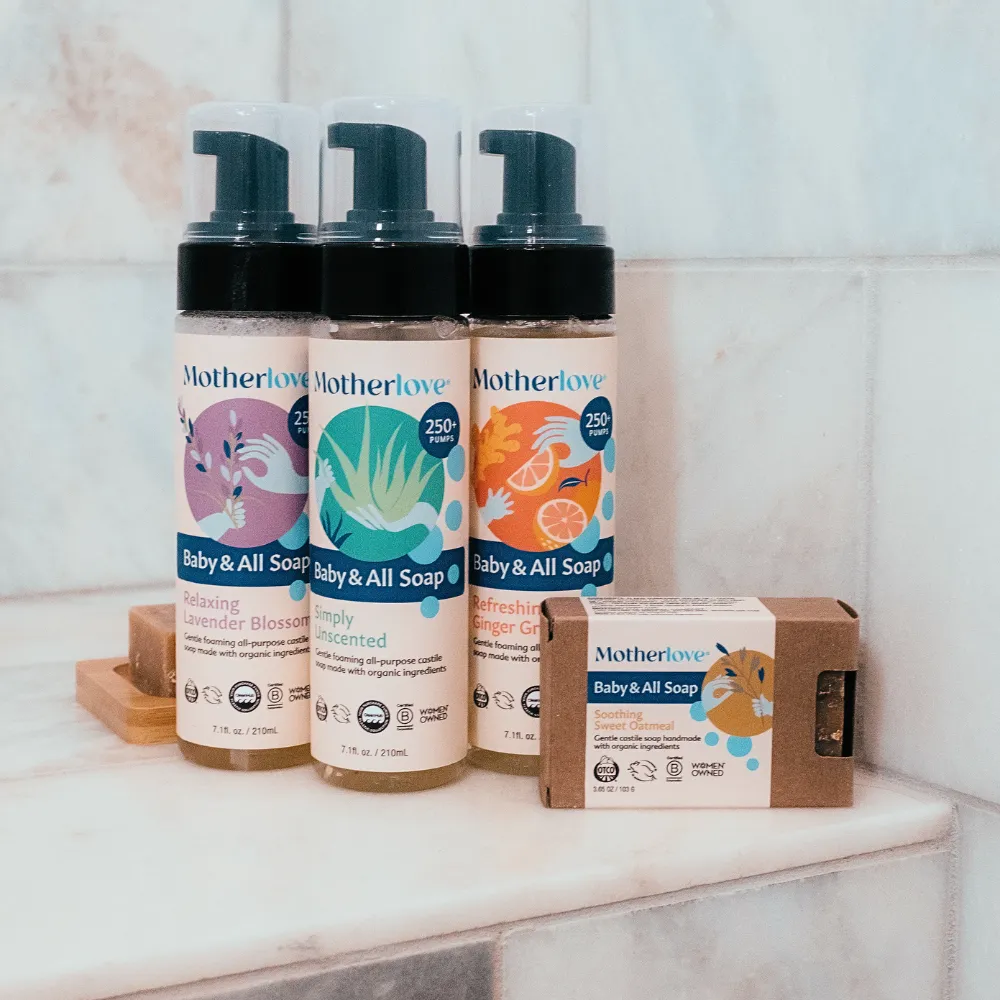 Baby & All Soap - Refreshing Ginger Grapefruit