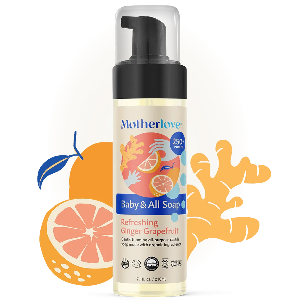 Baby & All Soap - Refreshing Ginger Grapefruit